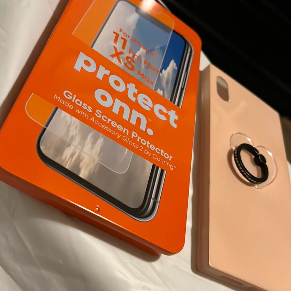 XS Max or iPhone 11 Pro Max case and screen protector
